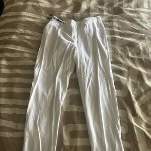 SHEIN White Dress Pants Relaxed Fit